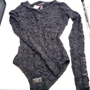 Black Lace Bodysuit